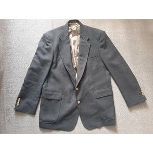 Andhurst Suit Jacket Men's Size 44R Wool Blend Gray
